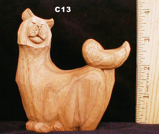 cat carvings 13